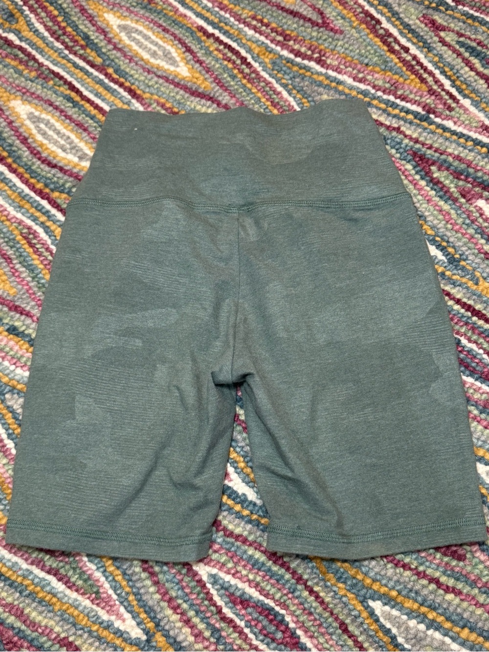 ▫️🫒 aerie High-Rise Pocketed Biker Shorts in Sage Green 🫒▫️ - Picture 6 of 6